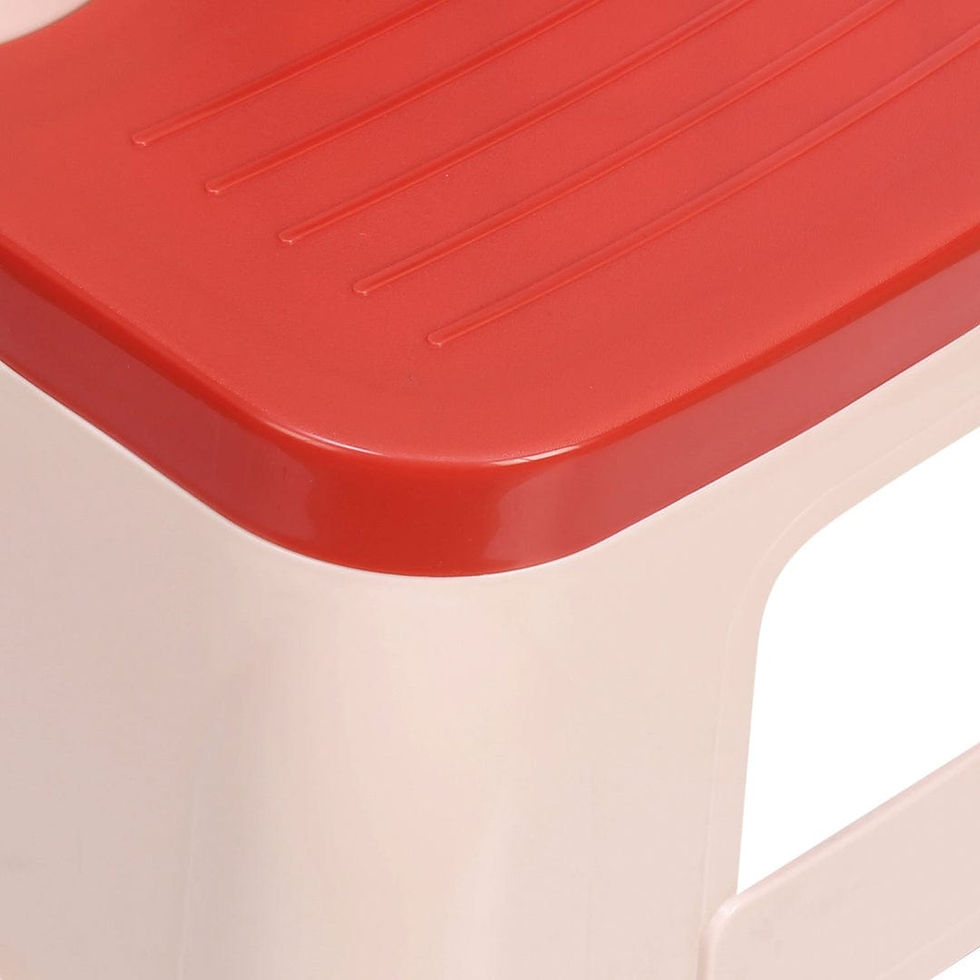 Thumbnail: Step stool (STL 31) Plastic Stool (Coral Red)