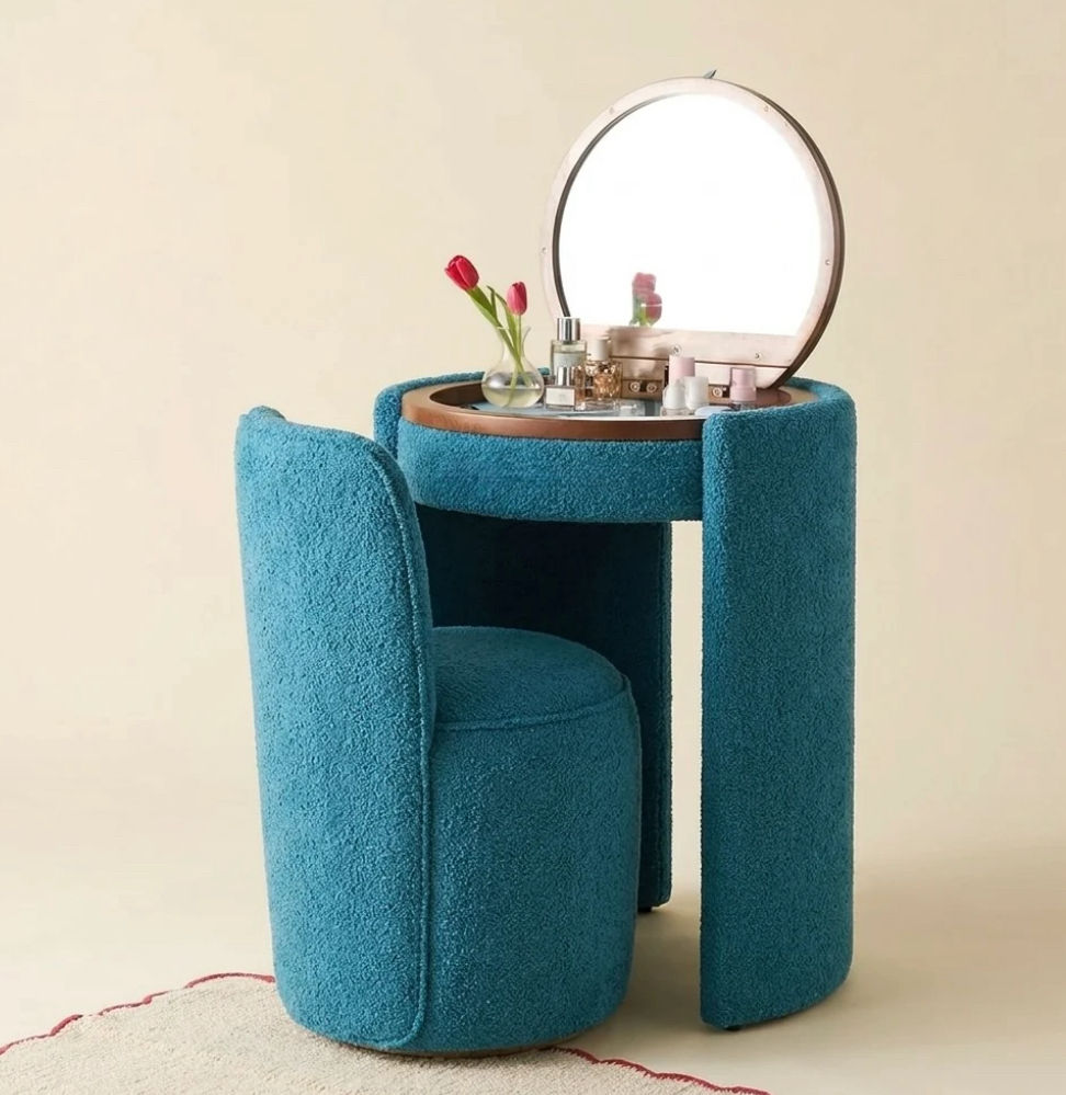 Thumbnail: Ella Mirror Vanity & Stool Set