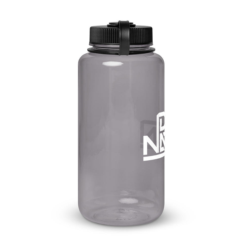 Thumbnail: DJ NATION Wide Mouth Plastic Water Bottle