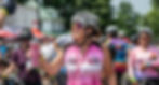 Bicycle Rider filling up water bottle