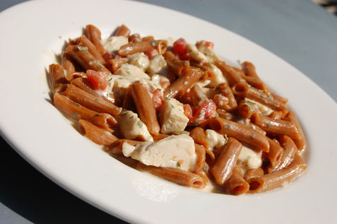 Chicken pasta dish
