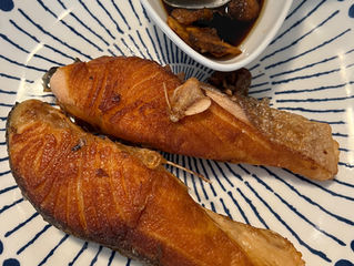 【 双城记｜#把日子过好！｜香煎三文鱼｜中秋前夕有感｜】