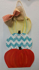 Stacked Pumpkins