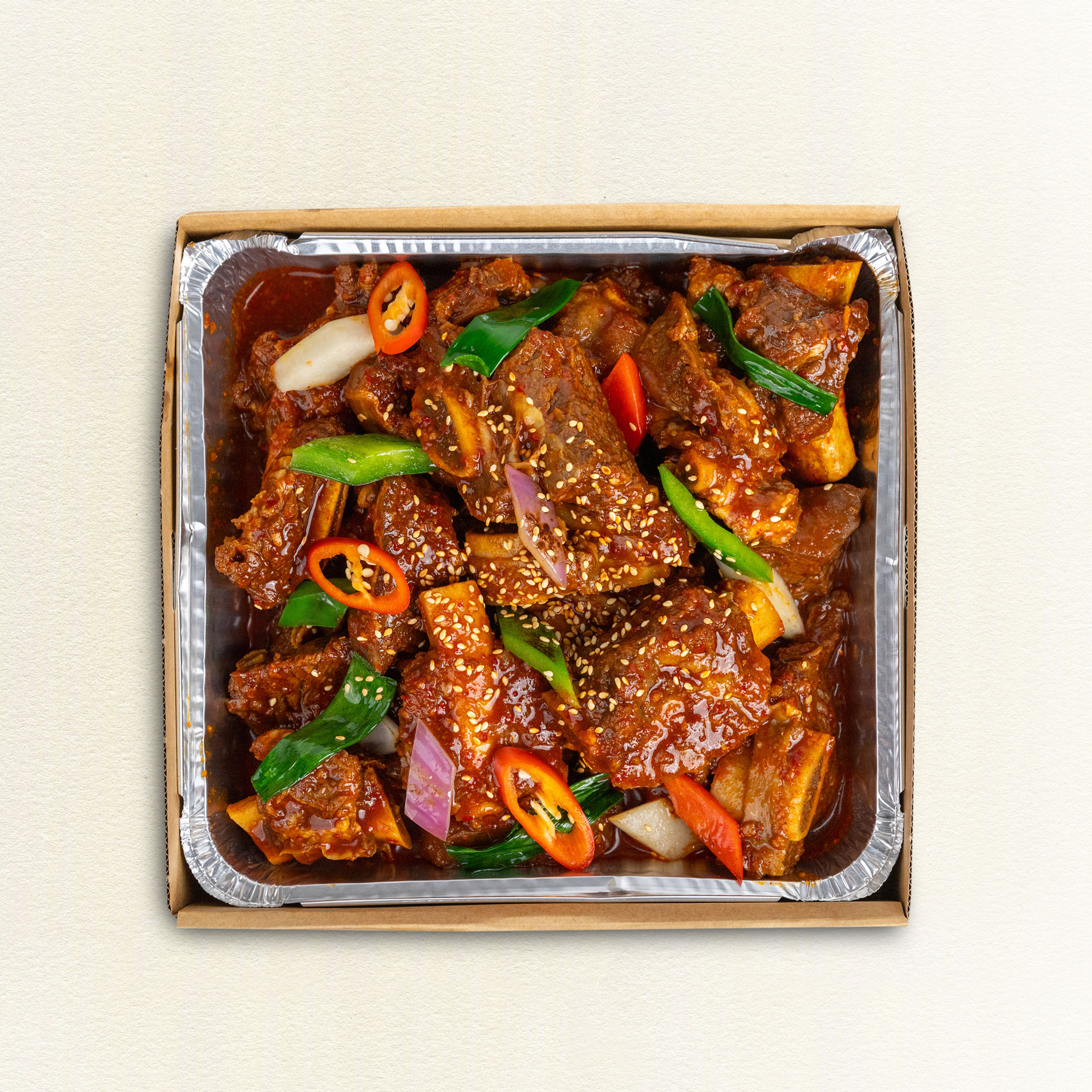 Slow cooked Spicy Beef Short Rib