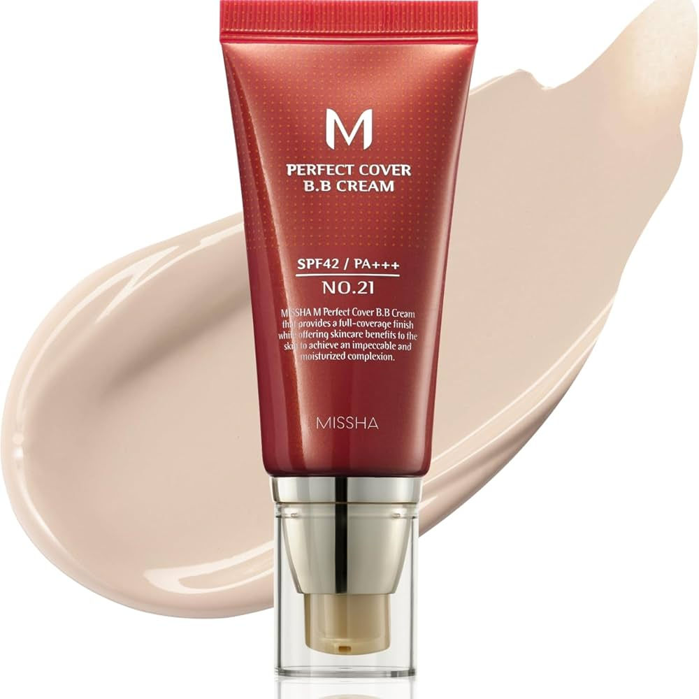 MISSHA M	M Perfect Cover BB Cream # 21 Light Beige SPF42 PA+++