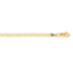 3.2mm 14k Yellow Gold Mariner Link Anklet