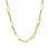 Thumbnail: 14K Yellow Gold Bold Paperclip Chain 