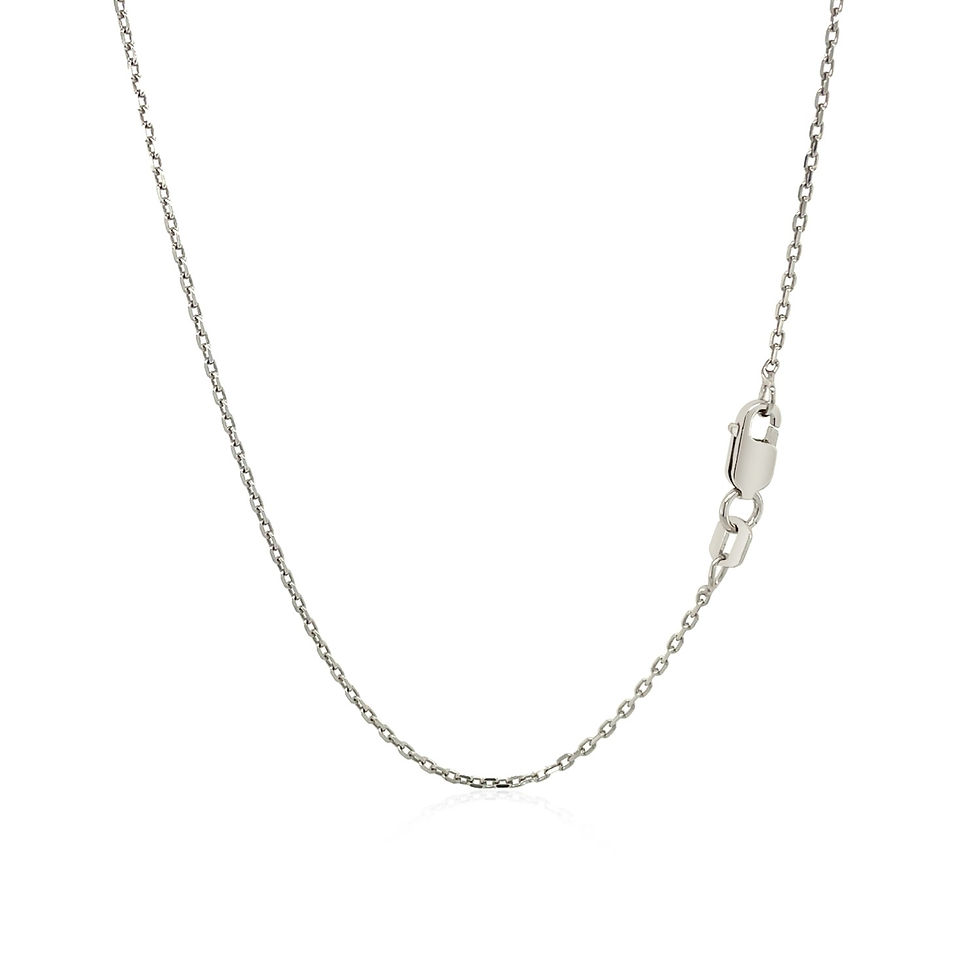 Thumbnail: Sterling Silver Twisted Open Heart Diamond Accented Pendant (.04 cttw)