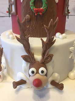 Rudolph Cake topper