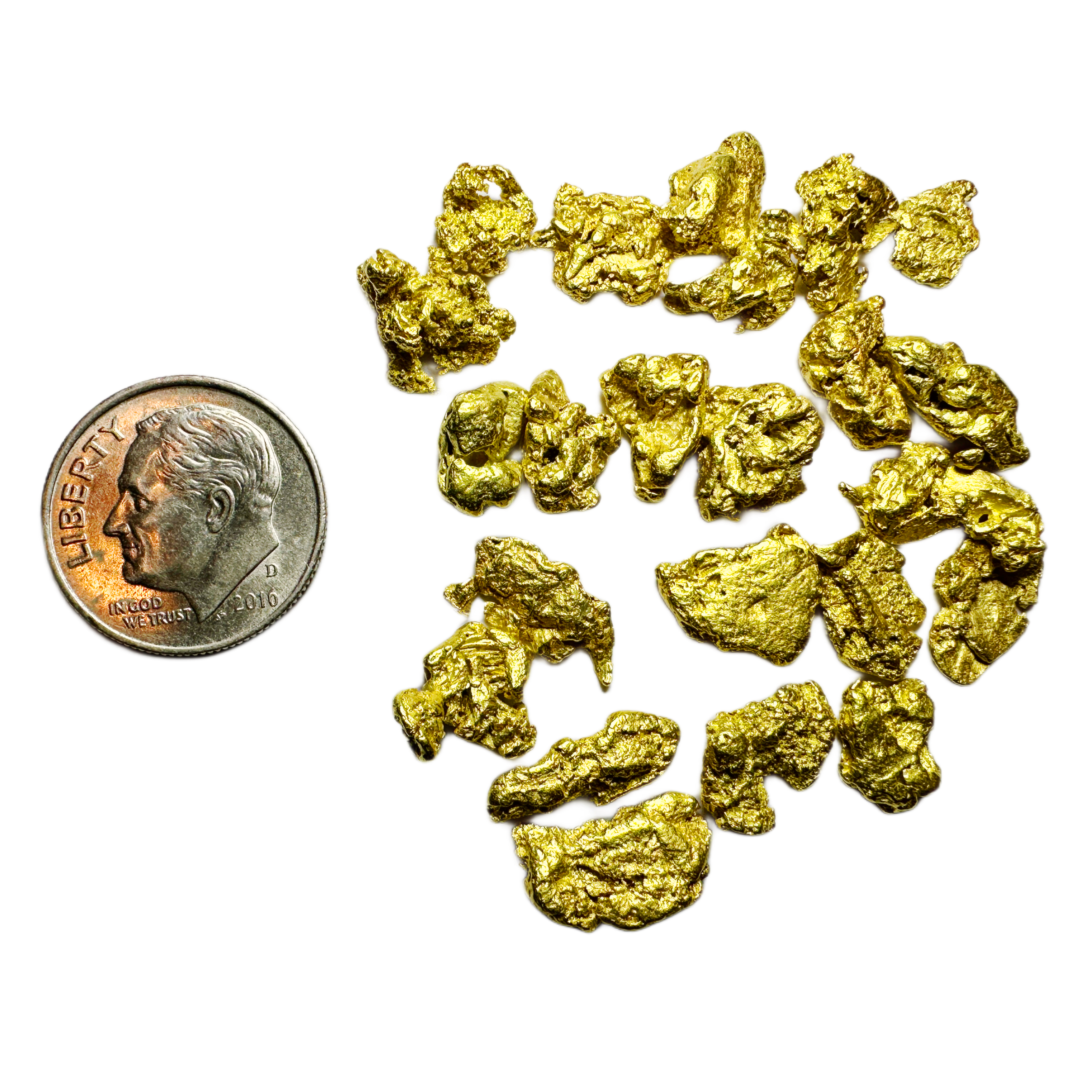 #4 Mesh Gold Nuggets