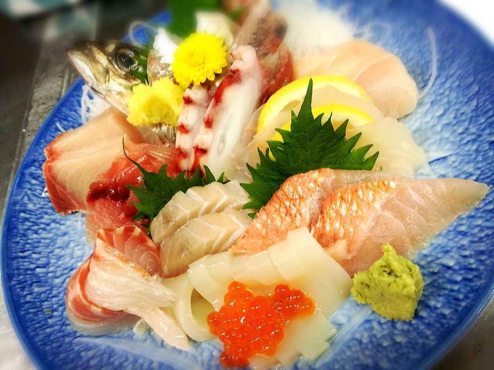 刺身の盛合わせ