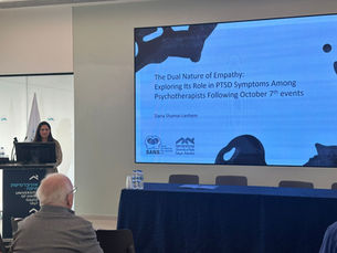 The Dual Nature of Empathy: Exploring Its Role in PTSD Symptoms Among Psychotherapists Following a Mass Casualty Event