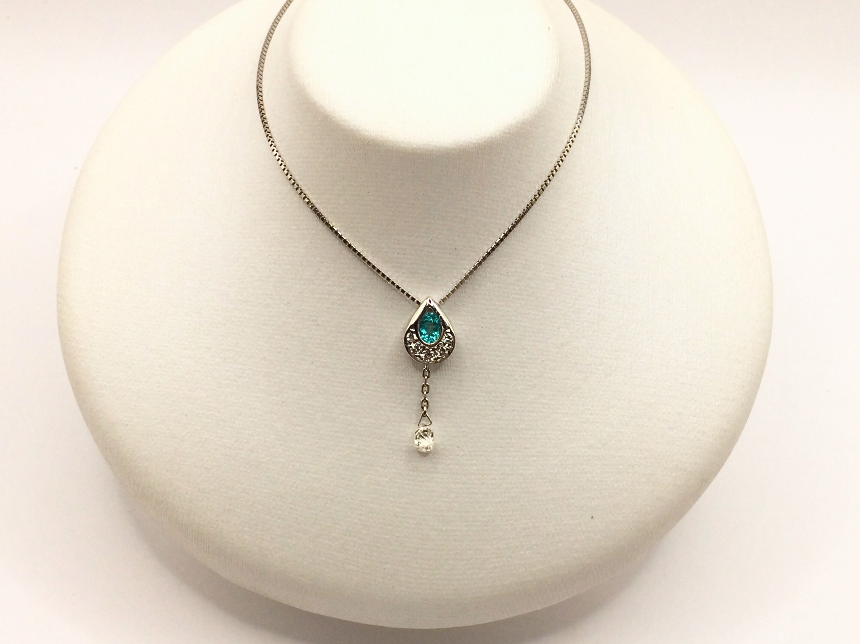 パライバトルマリンネックレス