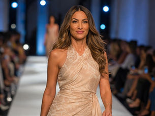 Boa noite: Patrícia Poeta estreia na passarela da Semana de Moda de Nova York