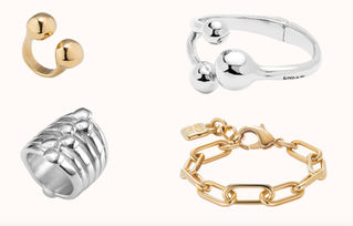 El maximalismo y la mezcla de metales definen la joyería