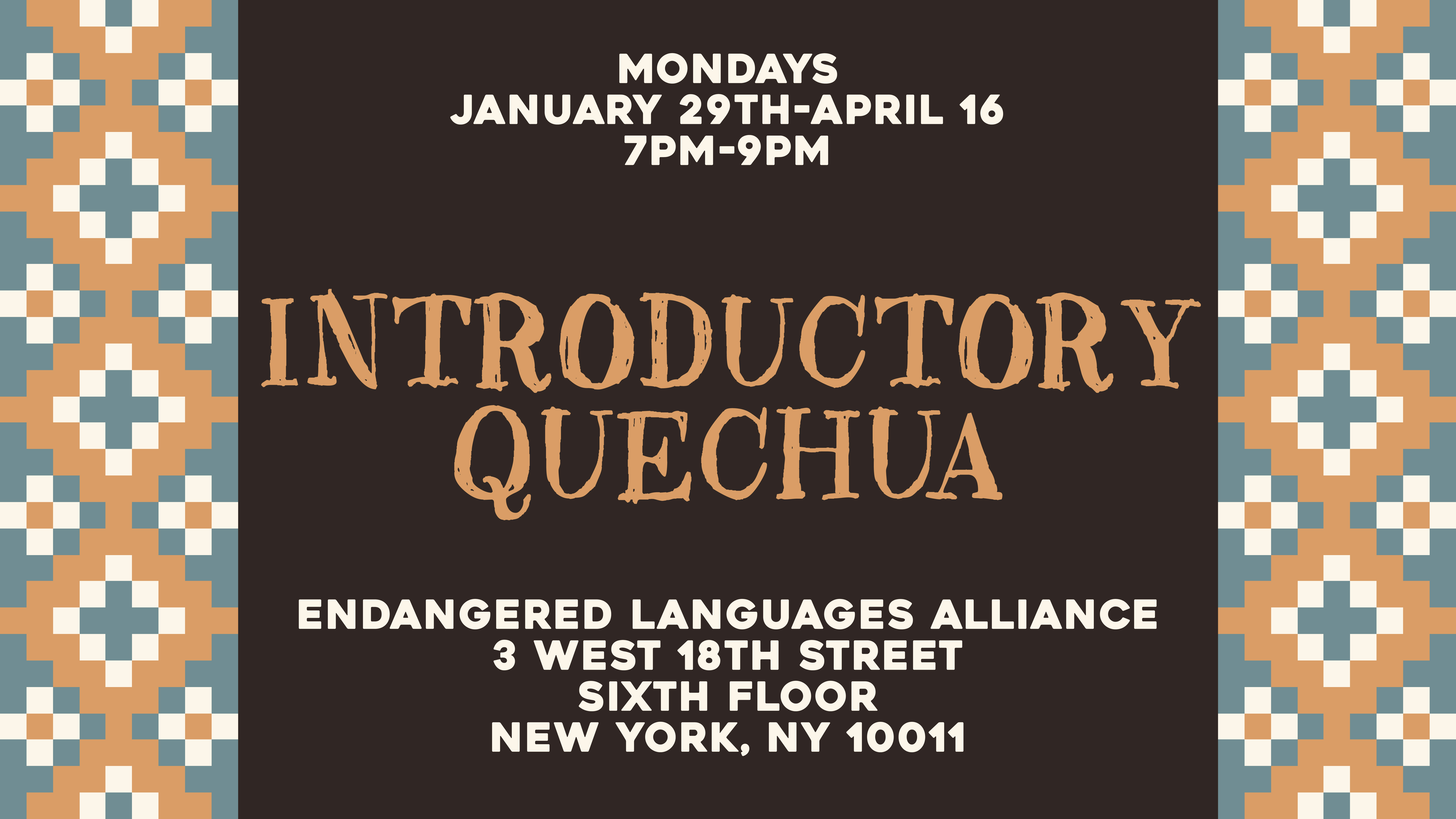 Intro Quechua Flyer