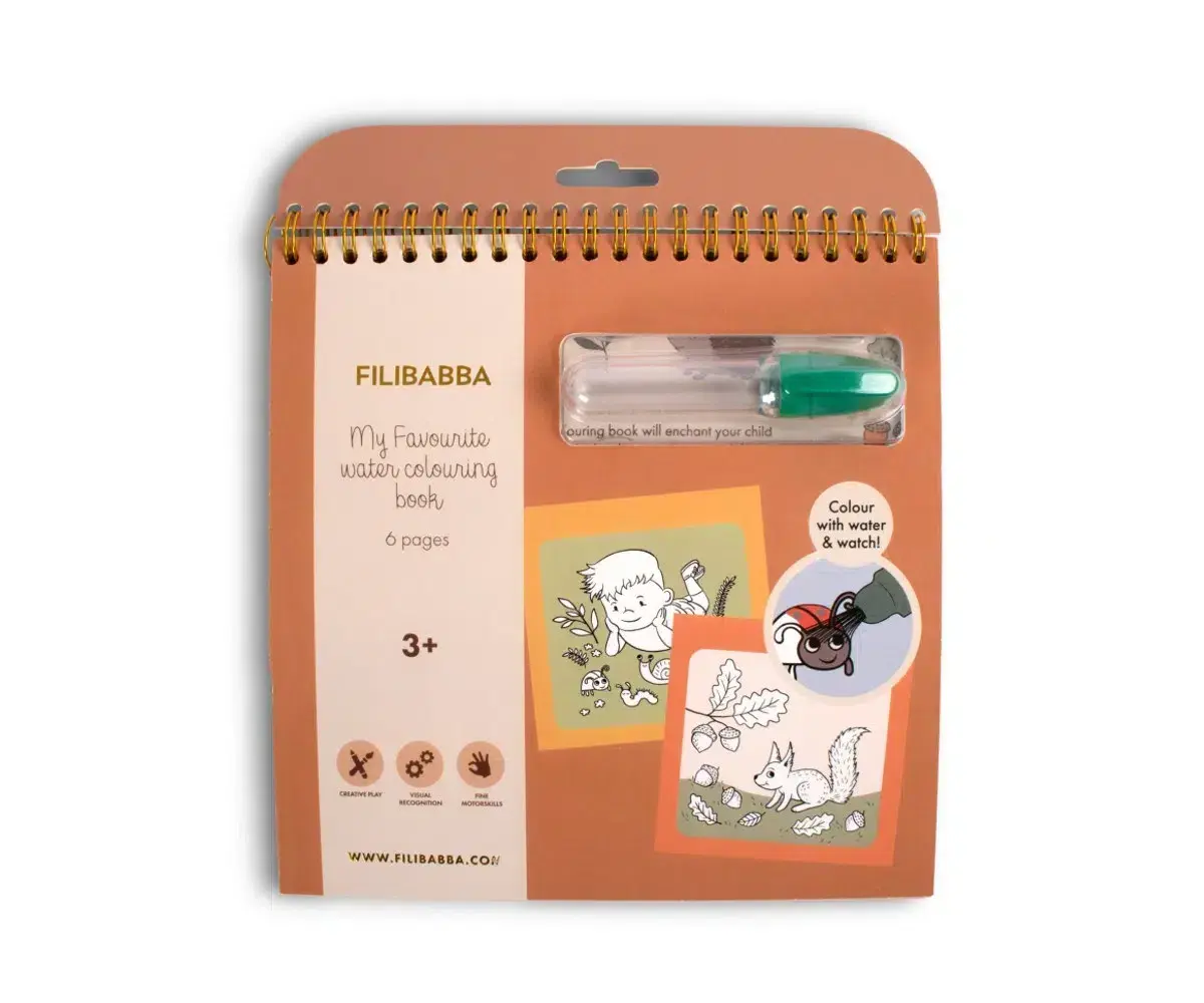 Filibabba – Water Colouring Book – Forest