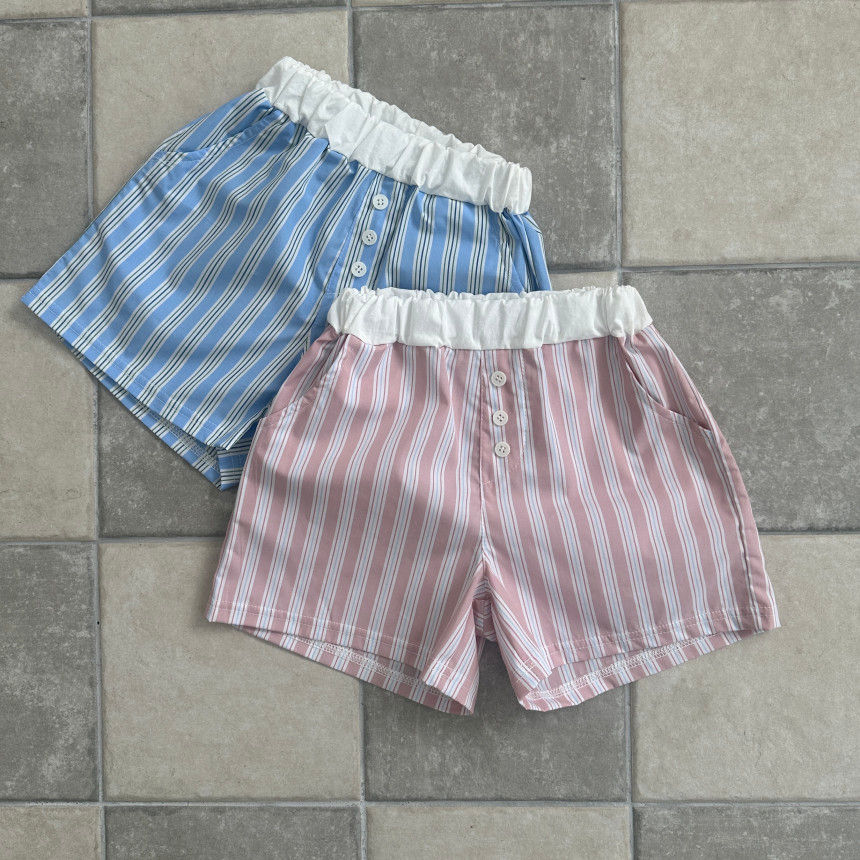 Thumbnail: Multi Stripe Pants - Pink