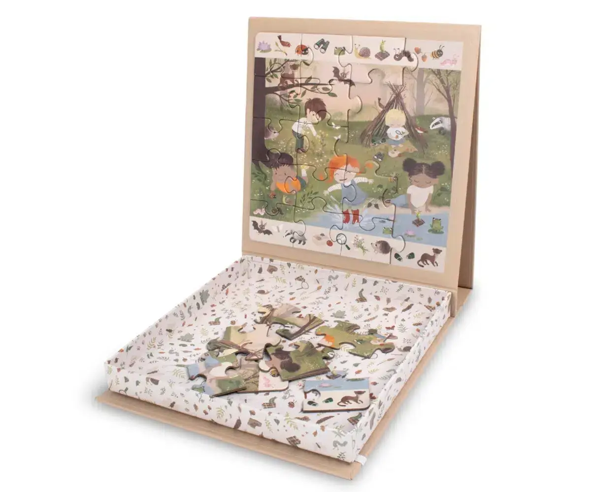 Filibabba Magnetic Puzzle – Enchanted Forest