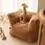 Thumbnail: Kids Chair Beanbag - Caramel