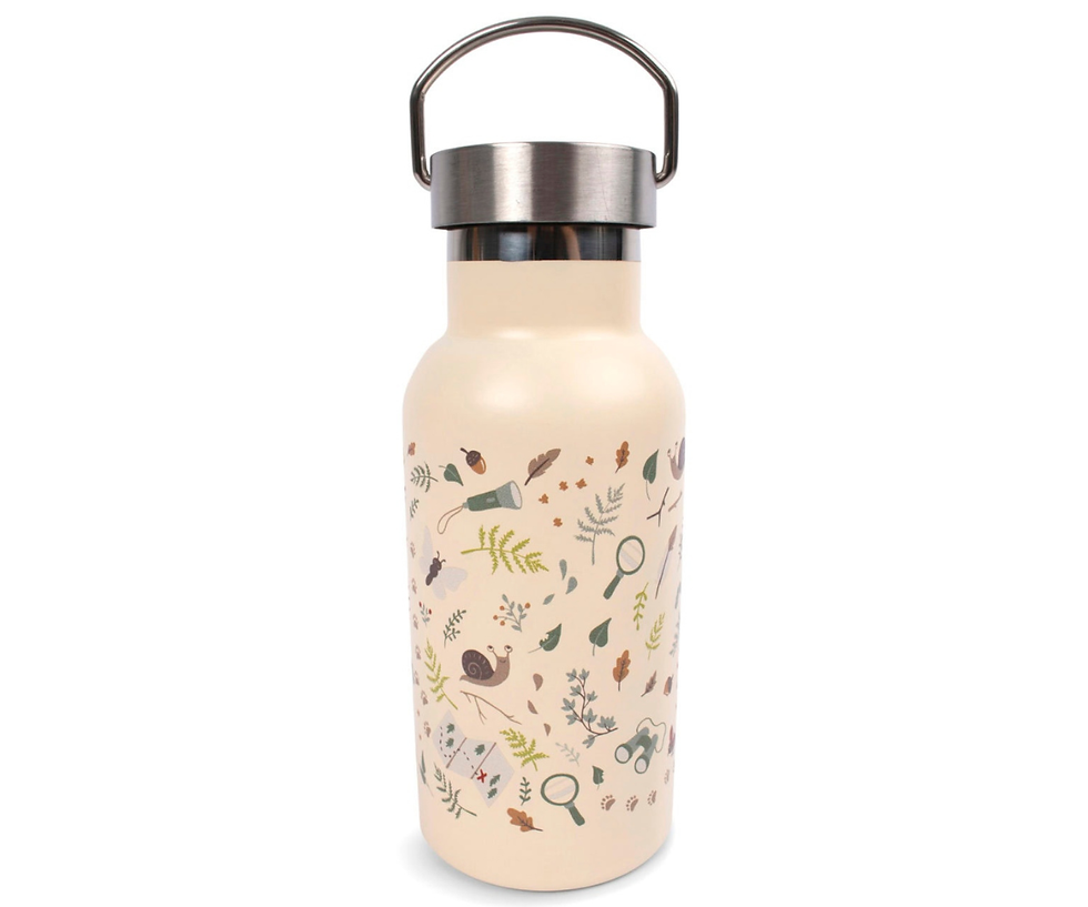 Thumbnail: Stainless steel water bottle - Little Wonders