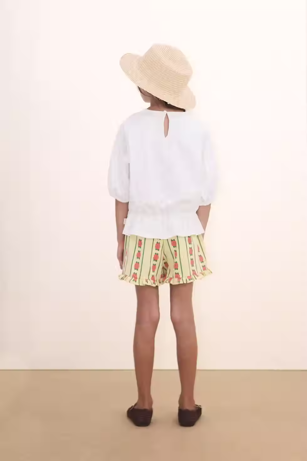 Thumbnail: TinyCottons - Rose Pattern Shorts