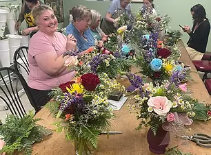 machias-arts-center-floral-workshop