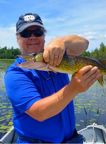 Pocomoonshine Lake catch of the day