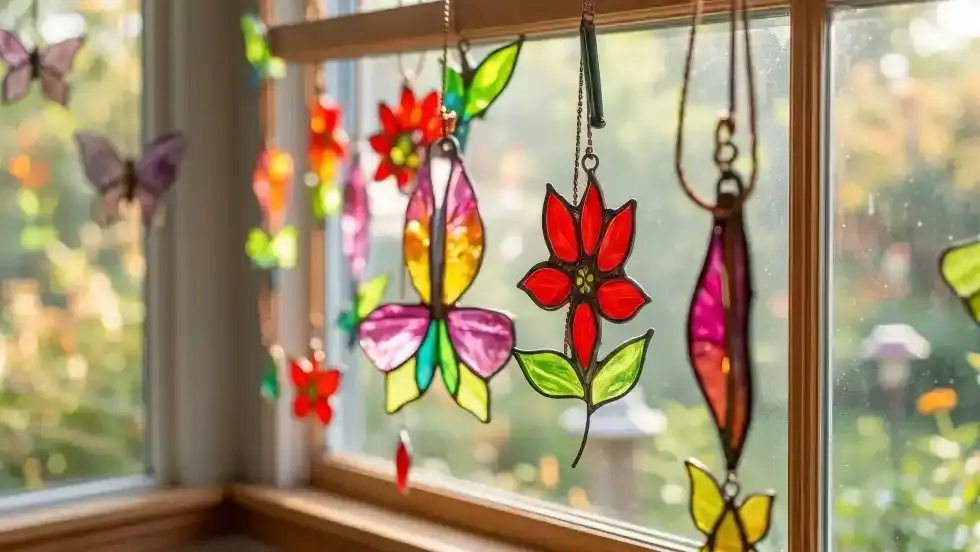 Create Your Own Stained Glass Suncatcher