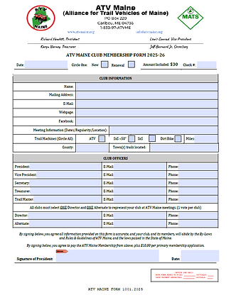 thumbnail image of membership form