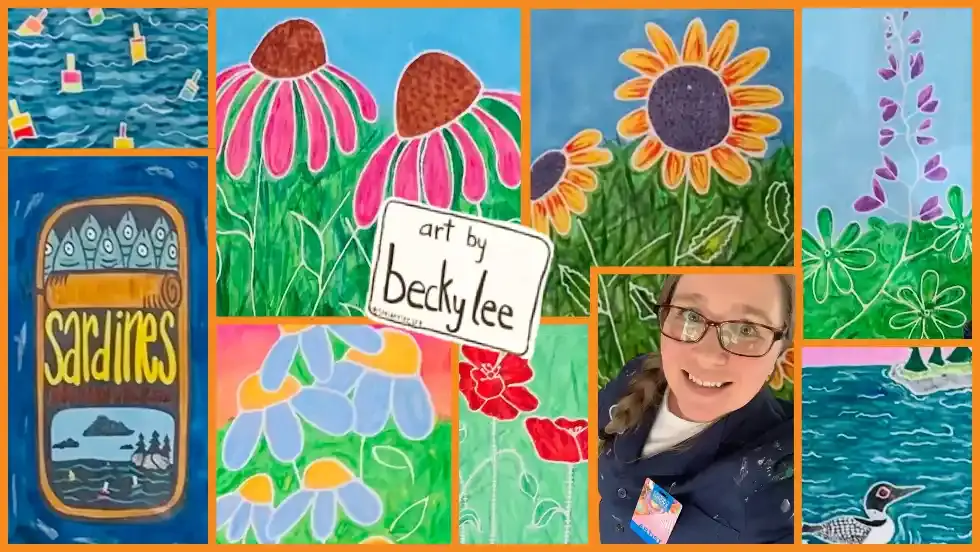 Meet August Artist of the Month Becky Lee