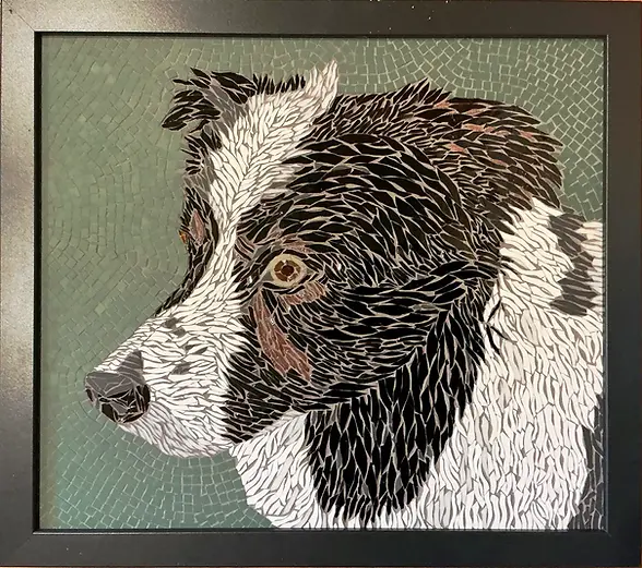 dog portrait commission