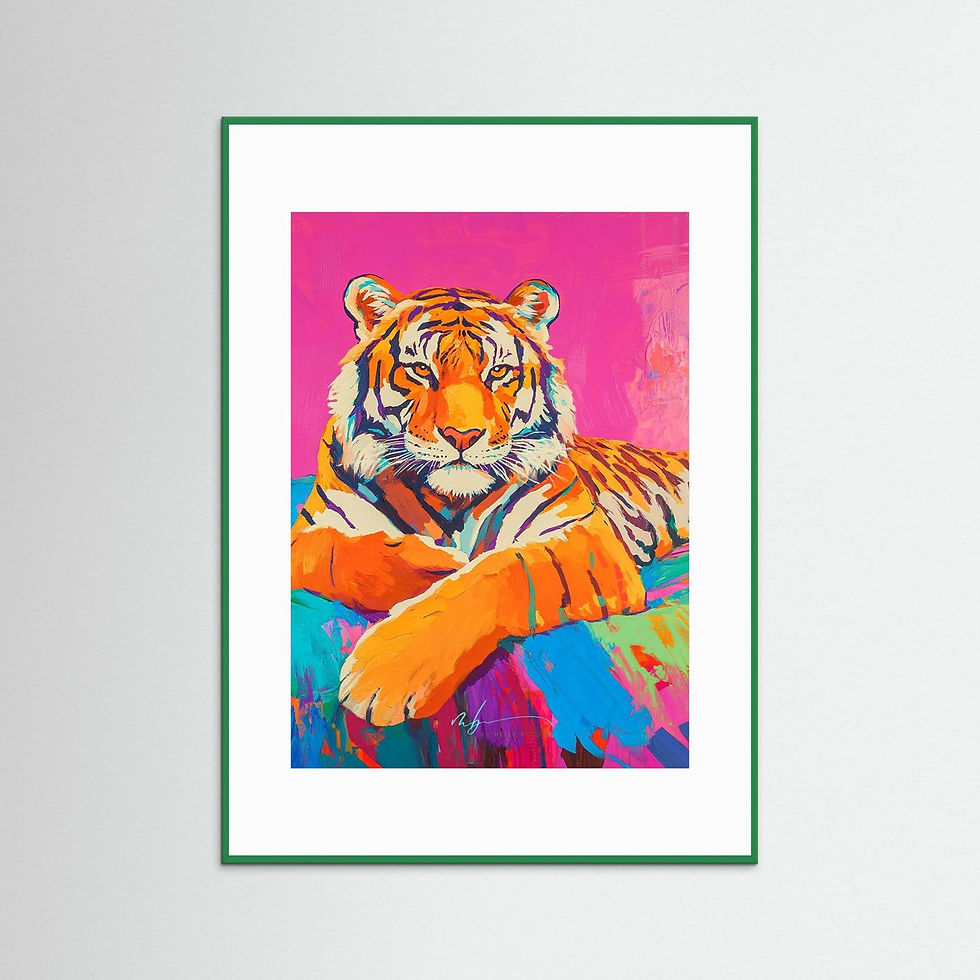 Thumbnail: Walala (1) Fine Art Print Option - Frame