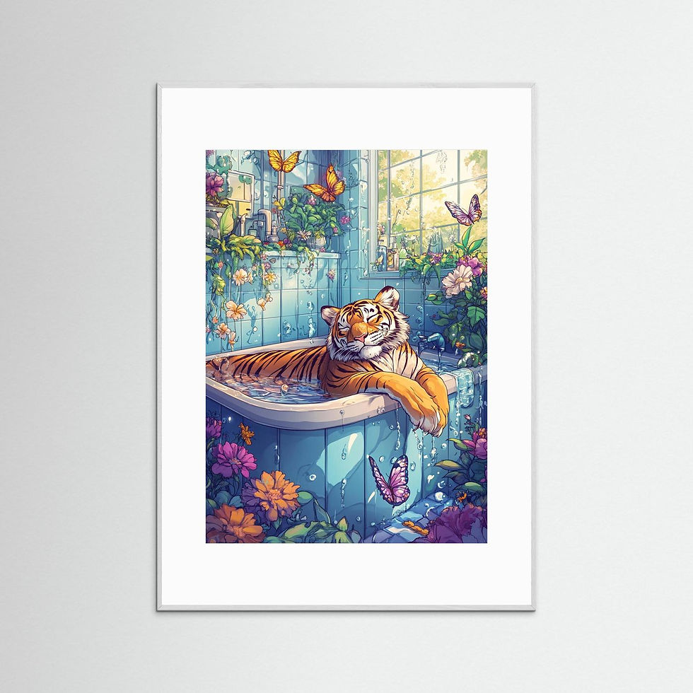 Thumbnail: Jellybean - Fine Art Print -Option Framed