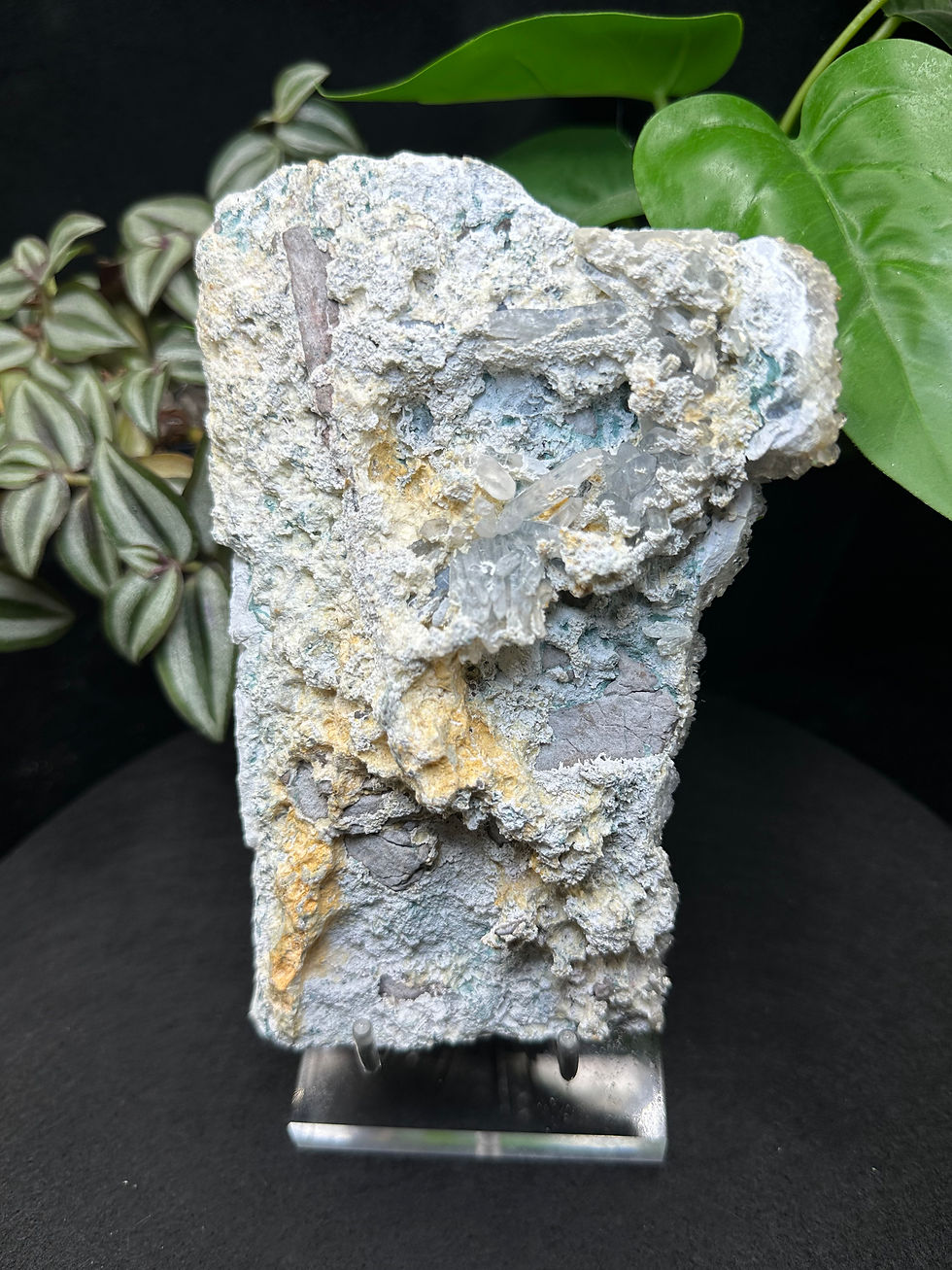 Thumbnail: 16cm Height Large Raw & Natural High Quality Space Shine Amethyst Cluster