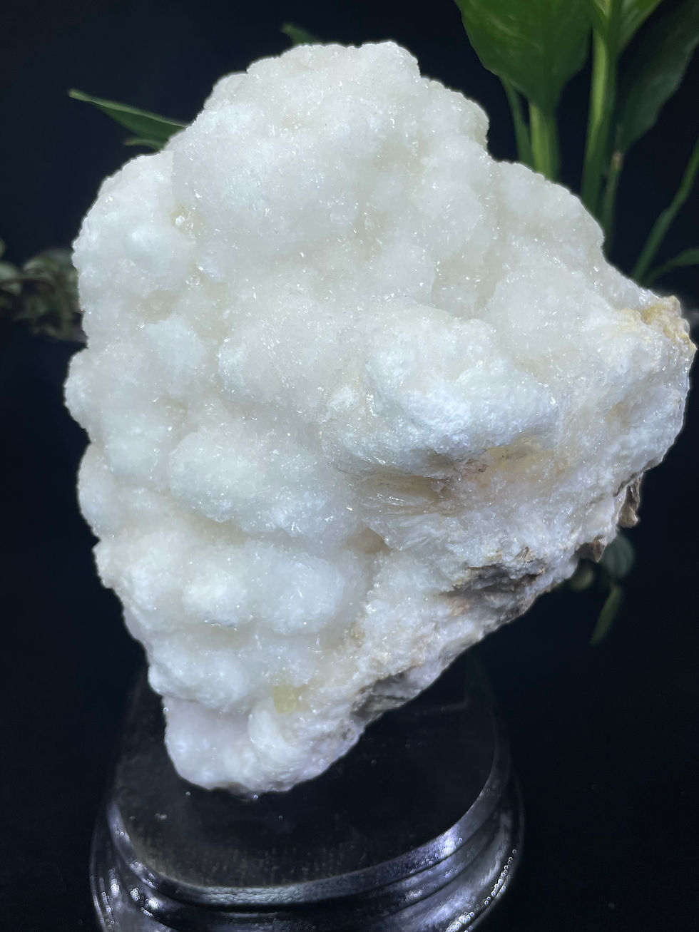Thumbnail: 3.3KG 22CM Natural & Raw Mongolia High Quality Sparkling Snowy White Big Gypsum
