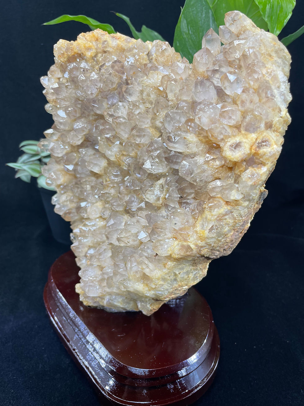 Thumbnail: 5.4KG 28CM Natural Africa Zambia Amethyst Citrine Mountain Vein Elestial Crystal