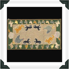 Folk Art Rug Manheim Museum Manheim Pennsylvania Museum
