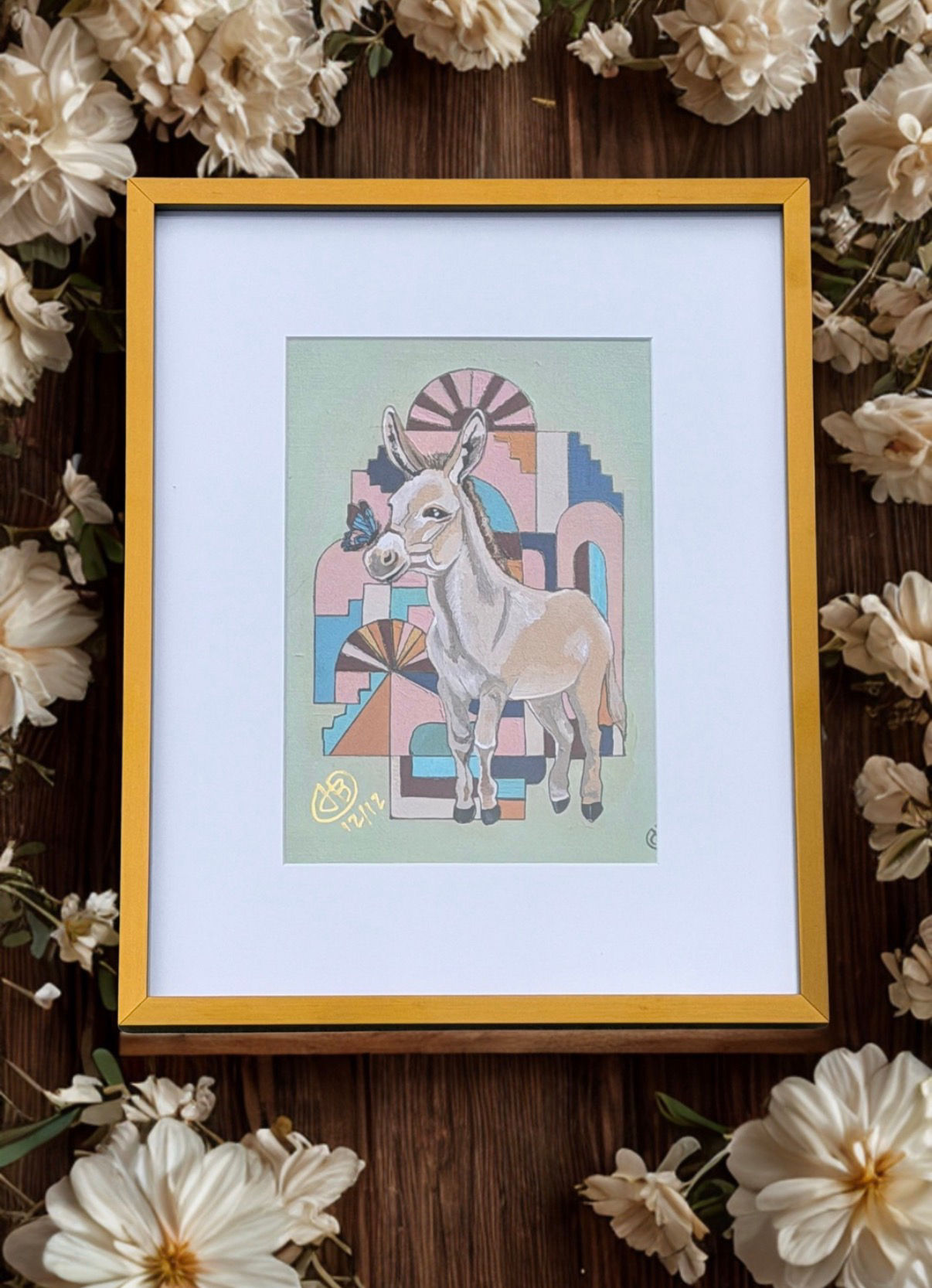 Adobe Whisper  5x7” Matted Print