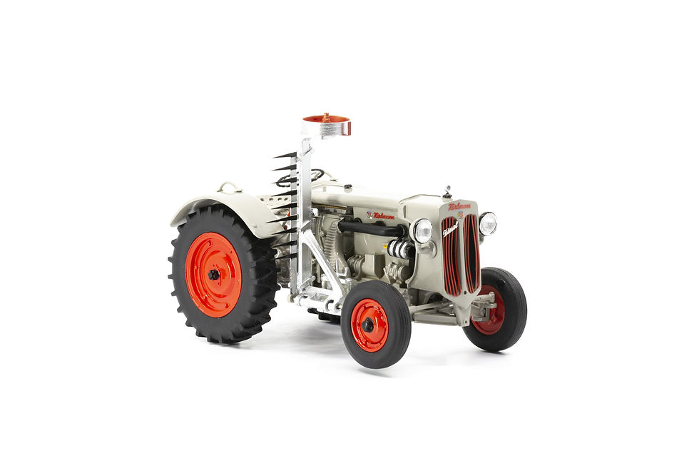 Miniaturbild: Hürlimann D200 mit Motoregge 1948