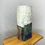 Miniaturbild: Vase rechteckig mit kupfermatter und farbloser Glasur mit Craquelé 