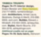 Magazine article credits