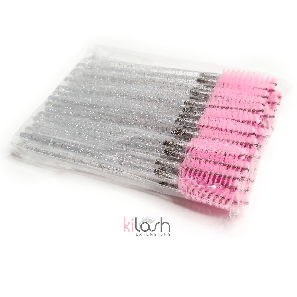 Thumbnail: Clear Glitter Wands qty 50