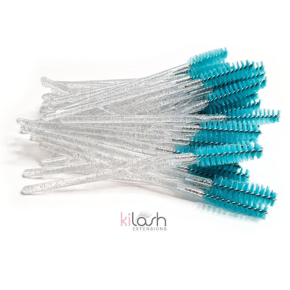 Thumbnail: Clear Glitter Wands qty 50
