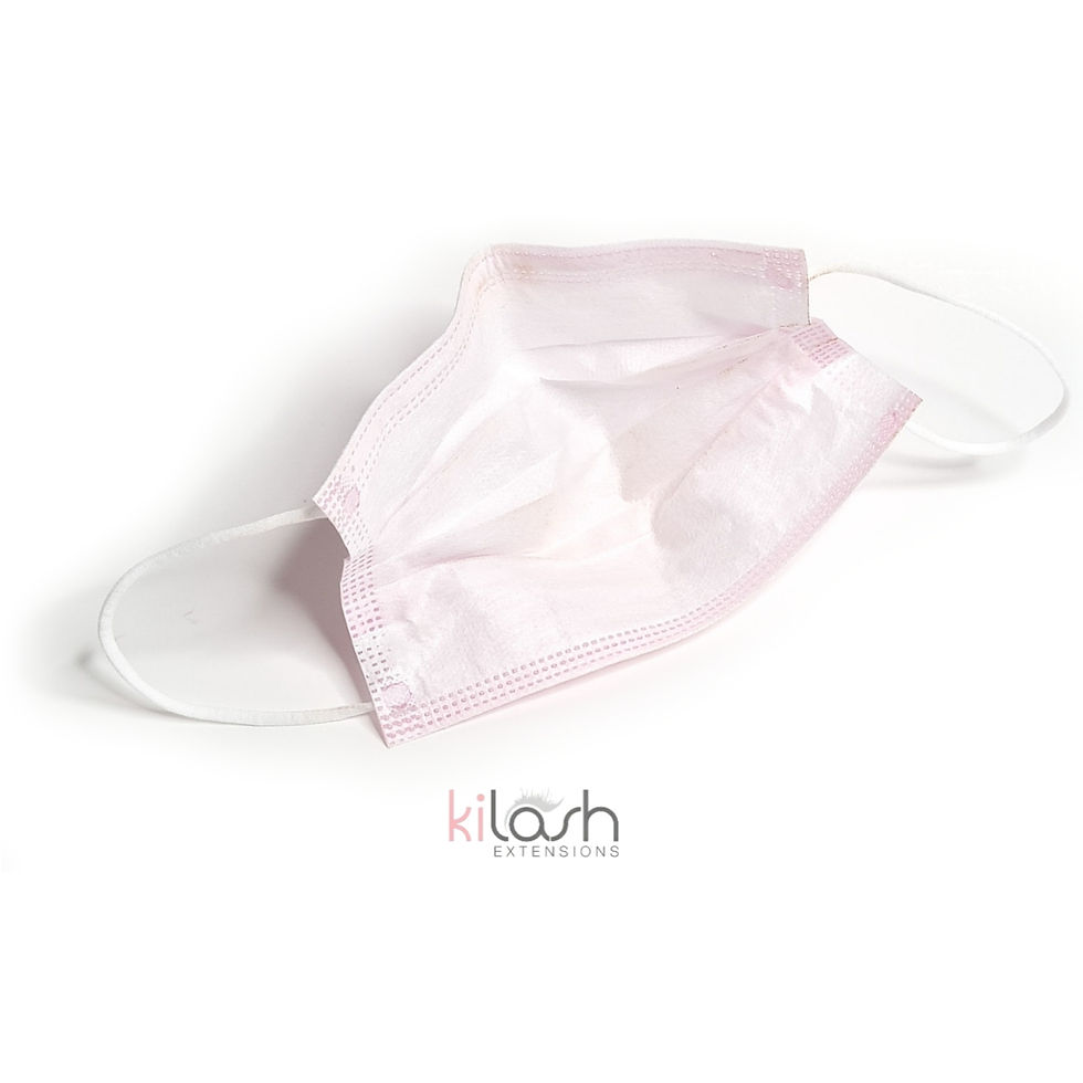 Thumbnail: Pink 3 Layer Disposable Face Mask