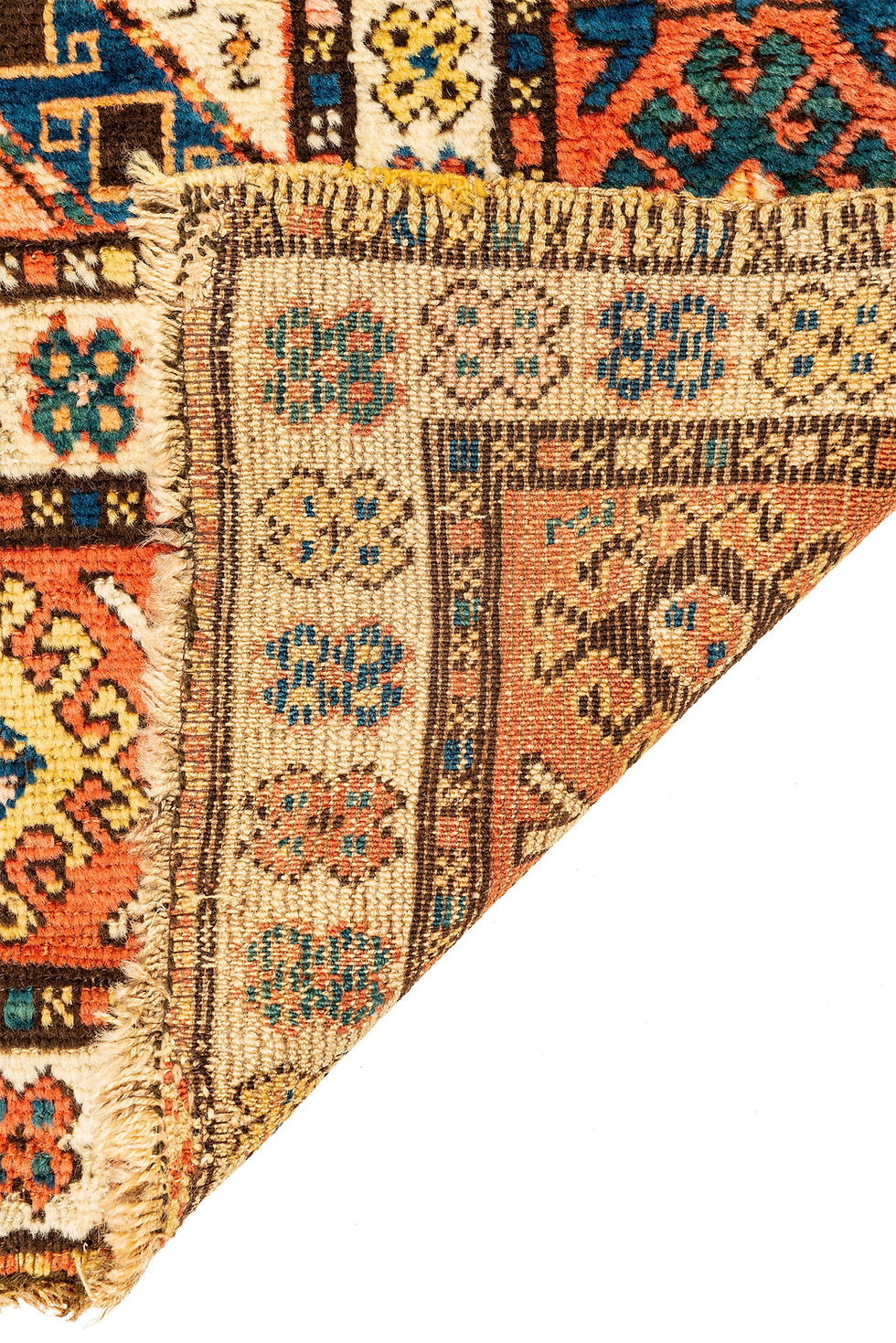 Thumbnail: Antique Armenian Gandzak Kazak rug