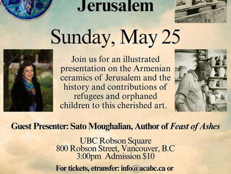 The Armenian Ceramics of Jerusalem