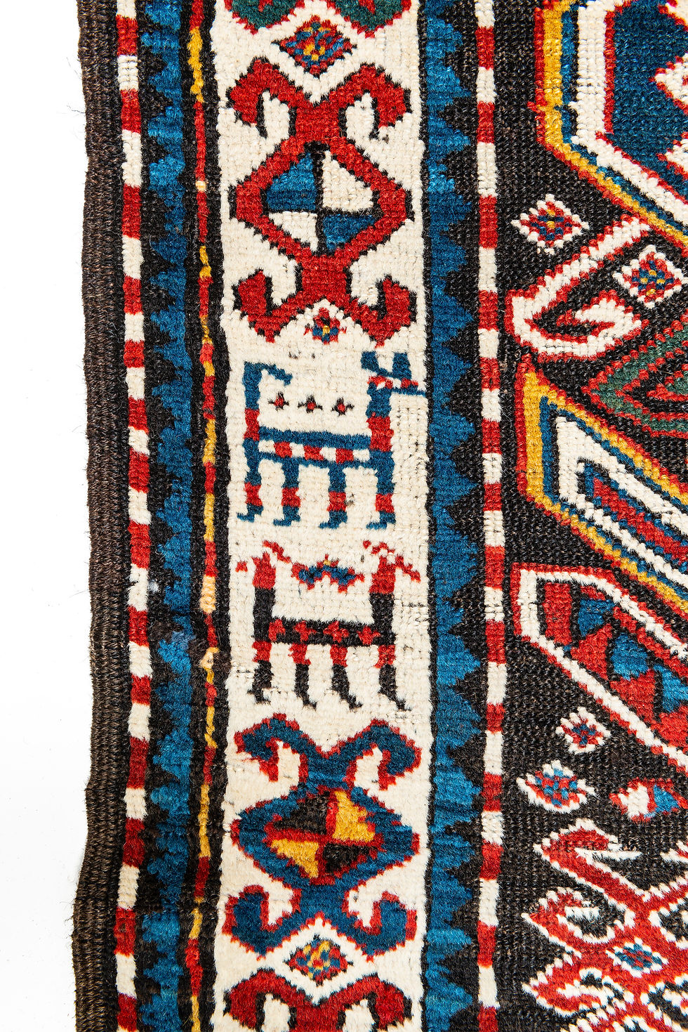 Thumbnail: Antique Armenian Lenkoran Karabagh rug
