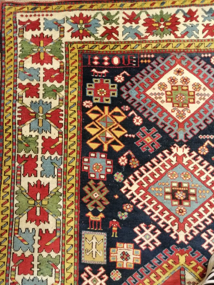 Thumbnail: Armenian Kazak rug (1880)