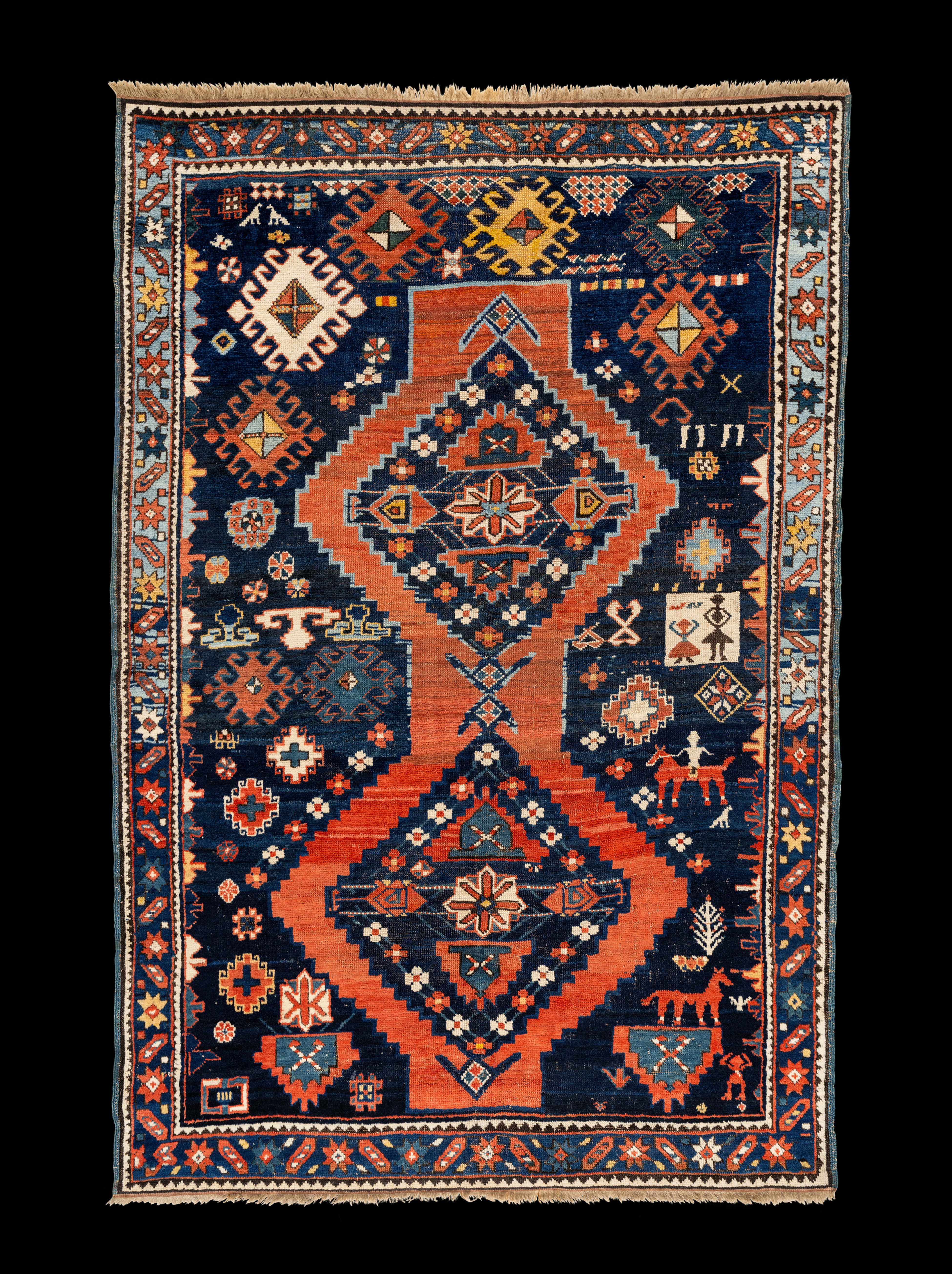 19th C Armenia Karabagh rug